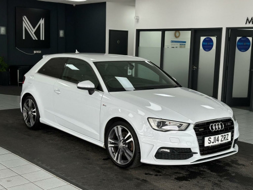 Audi A3  2.0 TDI S line S Tronic quattro Euro 6 (s/s) 3dr 