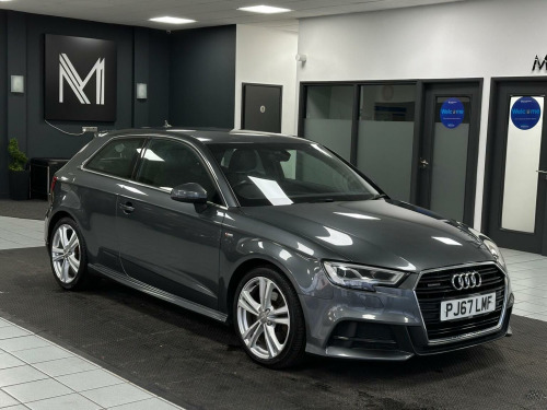 Audi A3  2.0 TDI S line S Tronic quattro Euro 6 (s/s) 3dr