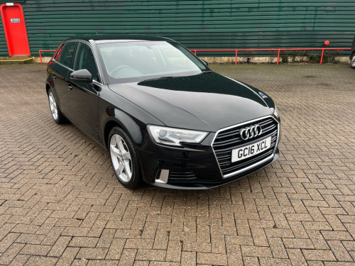 Audi A3  1.6 TDI Sport Sportback S Tronic Euro 6 (s/s) 5dr 