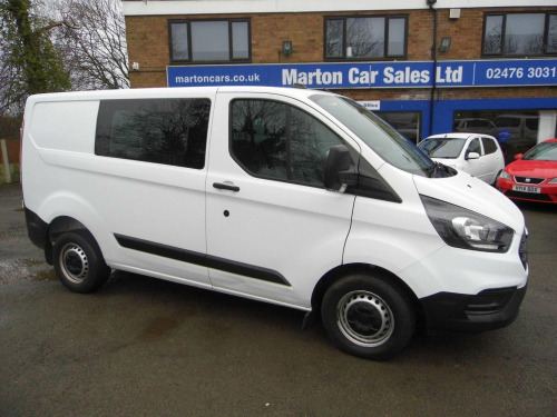 Ford Transit Custom  2.0 300 EcoBlue Leader Crew Van L1 H1 Euro 6 (s/s) 5dr