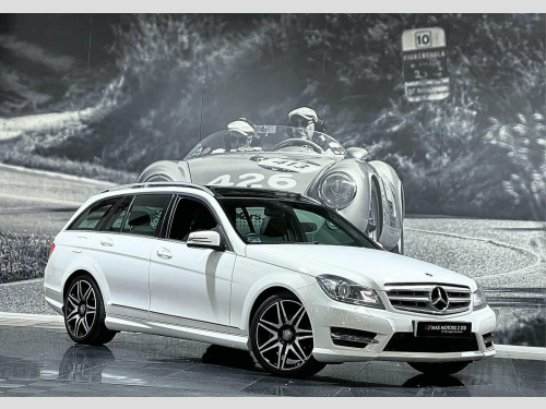 Mercedes-Benz C-Class C220 2.1 C220 CDI BlueEfficiency AMG Sport Plus G-Tronic+ Euro 5 (s/s) 5dr