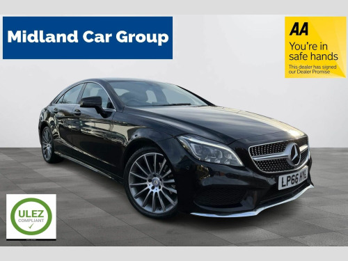 Mercedes-Benz CLS-Class  2.1 CLS220d AMG Line Coupe G-Tronic+ Euro 6 (s/s) 4dr