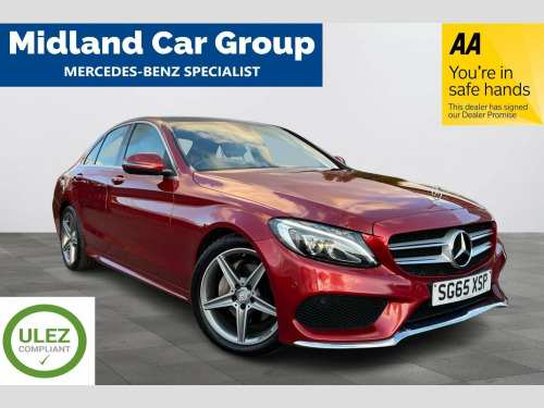 Mercedes-Benz C-Class  1.6 C200d AMG Line (Premium) G-Tronic+ Euro 6 (s/s) 4dr