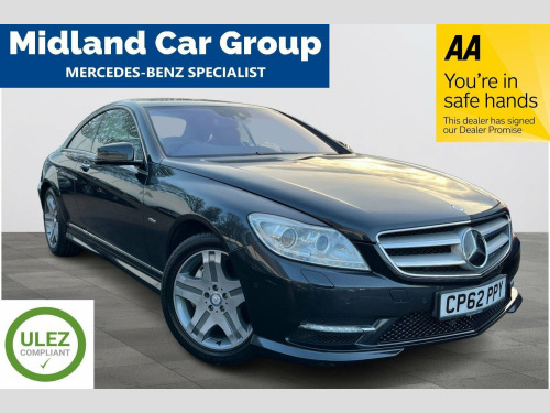 Mercedes-Benz CL-Class  4.7 CL500 V8 BlueEfficiency G-Tronic+ Euro 5 (s/s) 2dr