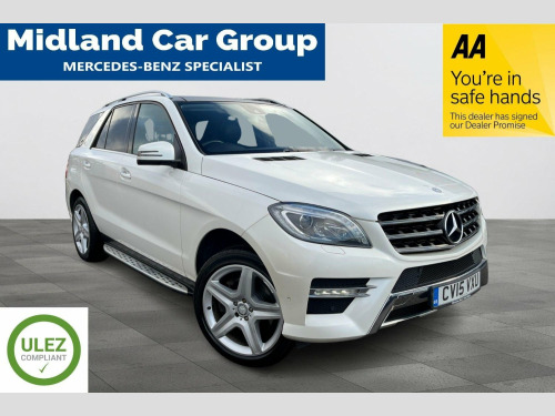 Mercedes-Benz M-Class ML350 3.0 ML350 V6 BlueTEC AMG Line G-Tronic 4WD Euro 6 (s/s) 5dr