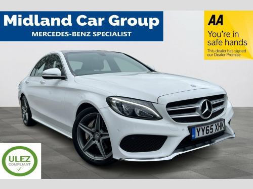 Mercedes-Benz C-Class  2.1 C220d AMG Line (Premium) 7G-Tronic+ Euro 6 (s/s) 4dr