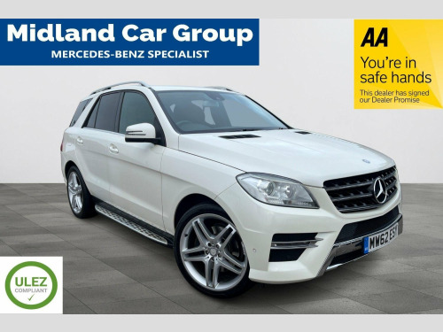 Mercedes-Benz M-Class ML350 3.0 ML350 V6 BlueTEC Sport G-Tronic 4WD Euro 6 (s/s) 5dr