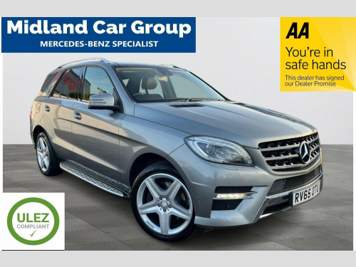 Mercedes-Benz M-Class ML350 3.0 ML350 V6 BlueTEC AMG Line G-Tronic 4WD Euro 6 (s/s) 5dr