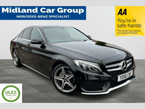 Mercedes-Benz C-Class  2.1 C220d AMG Line (Premium) 7G-Tronic+ Euro 6 (s/s) 4dr