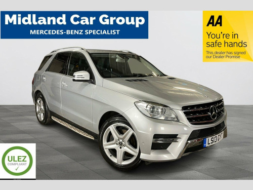 Mercedes-Benz M-Class ML250 2.1 ML250 BlueTEC AMG Sport G-Tronic 4WD Euro 6 (s/s) 5dr