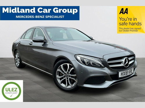 Mercedes-Benz C-Class  2.1 C220d Sport (Premium) G-Tronic+ Euro 6 (s/s) 4dr