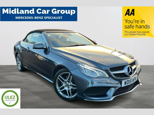 Mercedes-Benz E-Class E220 2.1 E220 BlueTEC AMG Line Cabriolet G-Tronic+ Euro 6 (s/s) 2dr