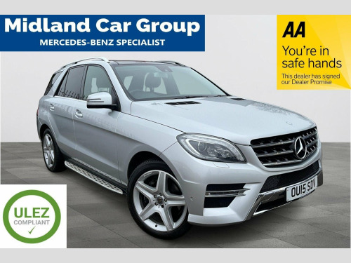 Mercedes-Benz M-Class ML250 2.1 ML250 BlueTEC AMG Line G-Tronic 4WD Euro 6 (s/s) 5dr