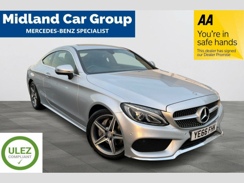 Mercedes-Benz C-Class  2.1 C220d AMG Line G-Tronic+ Euro 6 (s/s) 2dr