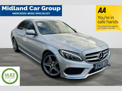 Mercedes-Benz C-Class  2.1 C220d AMG Line Euro 6 (s/s) 4dr