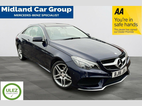 Mercedes-Benz E-Class  2.1 E220d BlueTEC AMG Line (Premium) G-Tronic+ Euro 6 (s/s) 2dr