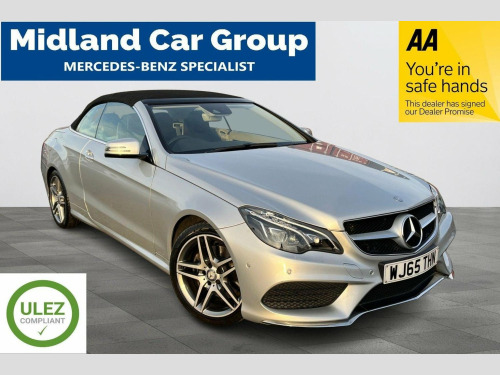 Mercedes-Benz E-Class E220 2.1 E220 BlueTEC AMG Line Cabriolet G-Tronic+ Euro 6 (s/s) 2dr