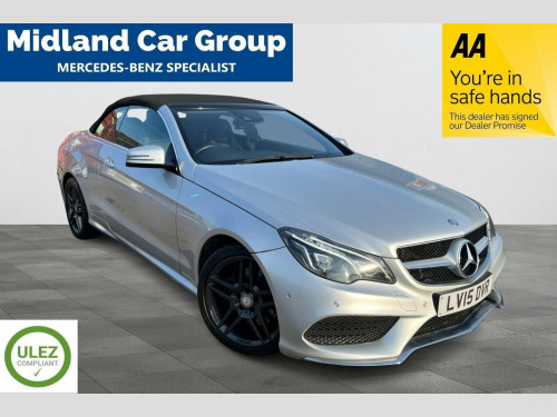 Mercedes-Benz E-Class E220 2.1 E220 BlueTEC AMG Line Cabriolet G-Tronic+ Euro 6 (s/s) 2dr