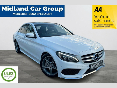 Mercedes-Benz C-Class  2.1 C250d AMG Line (Premium Plus) 7G-Tronic+ Euro 6 (s/s) 4dr