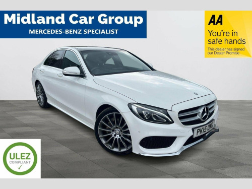 Mercedes-Benz C-Class  2.1 C220d AMG Line (Premium Plus) 7G-Tronic+ Euro 6 (s/s) 4dr