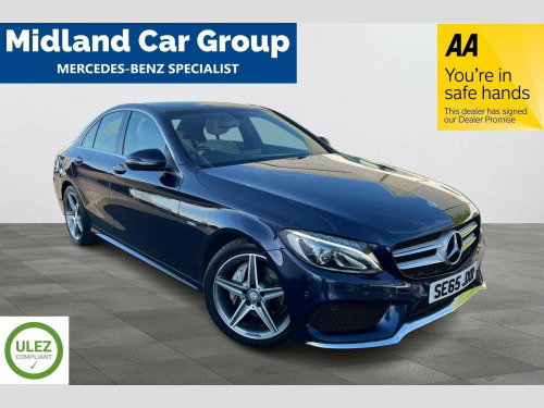 Mercedes-Benz C-Class C200 2.0 C200 AMG Line (Premium) 7G-Tronic+ Euro 6 (s/s) 4dr