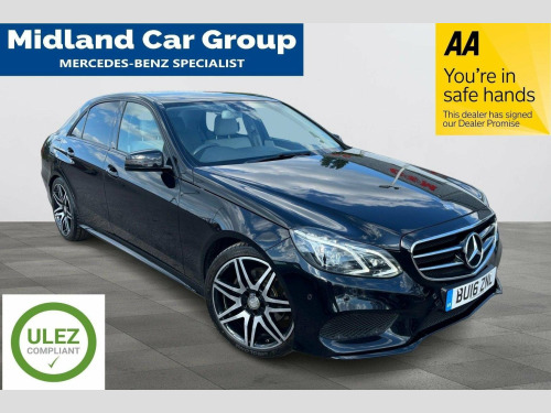 Mercedes-Benz E-Class E220 2.1 E220 BlueTEC AMG Night Edition G-Tronic+ Euro 6 (s/s) 4dr