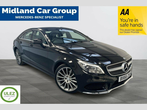 Mercedes-Benz CLS-Class  2.1 CLS220d AMG Line Coupe G-Tronic+ Euro 6 (s/s) 4dr