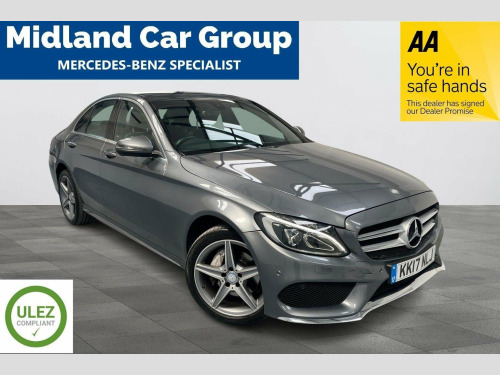 Mercedes-Benz C-Class  2.1 C220d AMG Line (Premium) G-Tronic+ 4MATIC Euro 6 (s/s) 4dr