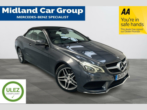 Mercedes-Benz E-Class E220 2.1 E220 BlueTEC AMG Line Cabriolet G-Tronic+ Euro 6 (s/s) 2dr 