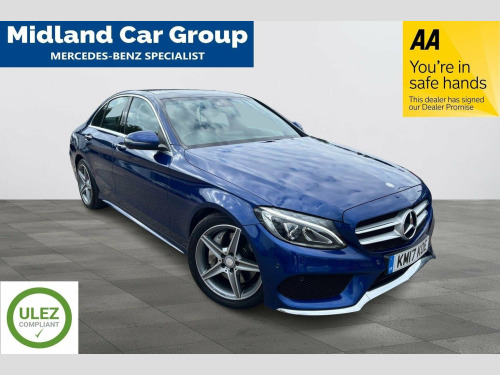 Mercedes-Benz C-Class  2.1 C250d AMG Line (Premium Plus) G-Tronic+ Euro 6 (s/s) 4dr