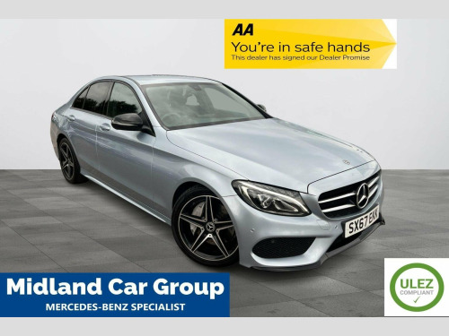 Mercedes-Benz C-Class  2.1 C250d AMG Line G-Tronic+ Euro 6 (s/s) 4dr