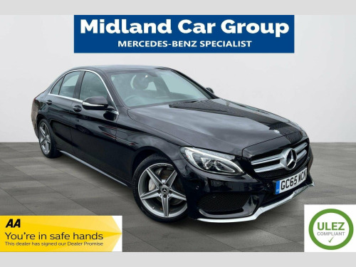 Mercedes-Benz C-Class  2.1 C220d AMG Line 7G-Tronic+ Euro 6 (s/s) 4dr