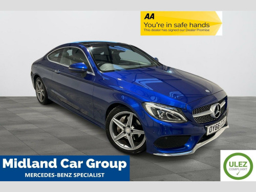 Mercedes-Benz C-Class  2.1 C220d AMG Line (Premium Plus) G-Tronic+ Euro 6 (s/s) 2dr
