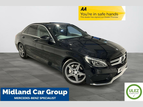 Mercedes-Benz C-Class  2.1 C220d AMG Line (Premium) G-Tronic+ Euro 6 (s/s) 4dr