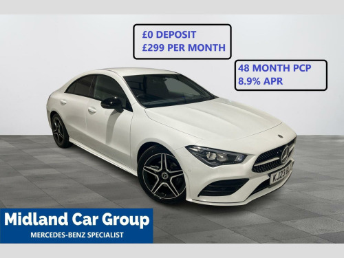 Mercedes-Benz CLA  1.3 CLA180 AMG Line (Executive) Coupe 7G-DCT Euro 6 (s/s) 4dr 