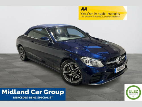 Mercedes-Benz C-Class  2.0 C300d AMG Line (Premium) Cabriolet G-Tronic+ Euro 6 (s/s) 2dr 