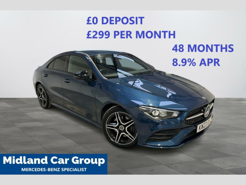 Mercedes-Benz CLA  1.3 CLA200 AMG Line (Executive) Coupe 7G-DCT Euro 6 (s/s) 4dr 