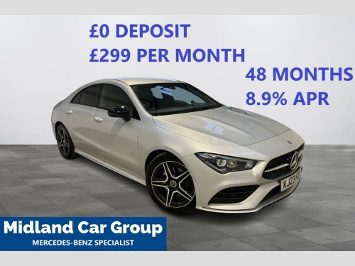 Mercedes-Benz CLA  1.3 CLA200 AMG Line (Executive) Coupe 7G-DCT Euro 6 (s/s) 4dr 