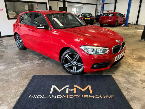 BMW 1 Series  2.0 118d Sport Auto Euro 6 (s/s) 5dr 