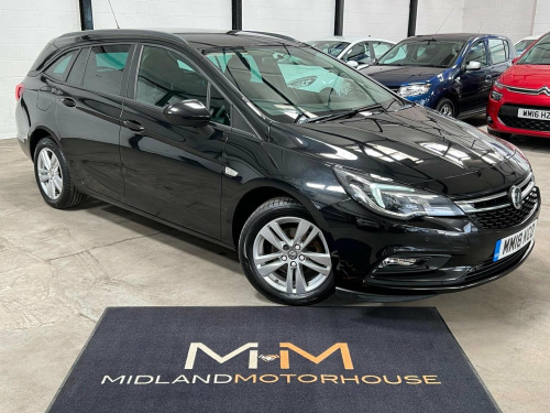 Vauxhall Astra  1.0i Turbo ecoTEC Design Sports Tourer Euro 6 (s/s) 5dr