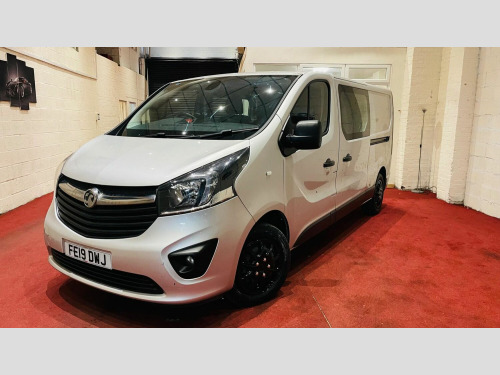 Vauxhall Vivaro  1.6 CDTi 2900 BiTurbo ecoTEC Sportive Crew Van Euro 6 (s/s) 5dr (6 Seat)