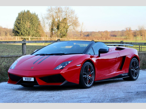 Lamborghini Gallardo  5.2 V10 LP 570-4 Performante Spyder EGear 4WD Euro 5 2dr 