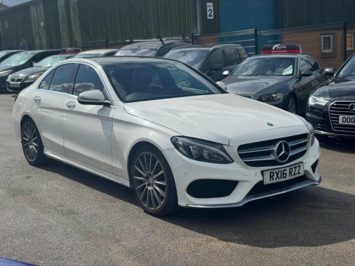 Mercedes-Benz C-Class  2.1 C220d AMG Line (Premium) 7G-Tronic+ Euro 6 (s/s) 4dr