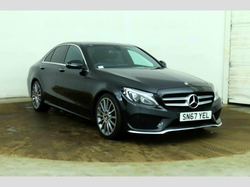 Mercedes-Benz C-Class  2.1 C220d AMG Line (Premium) G-Tronic+ Euro 6 (s/s) 4dr