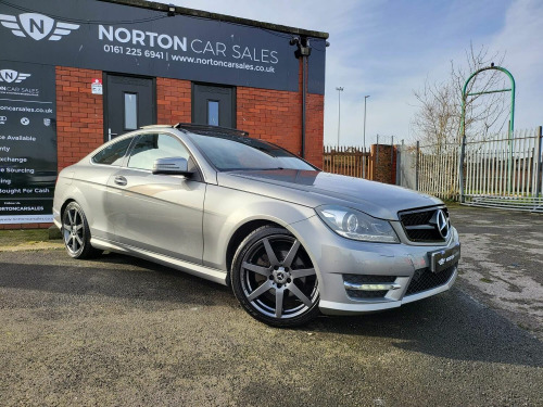 Mercedes-Benz C-Class C220 2.1 C220 CDI AMG Sport Edition G-Tronic+ Euro 5 (s/s) 2dr