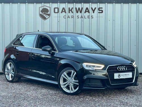 Audi A3  2.0 TDI S line Sportback S Tronic Auto 6Spd Euro 6 (s/s) 5dr