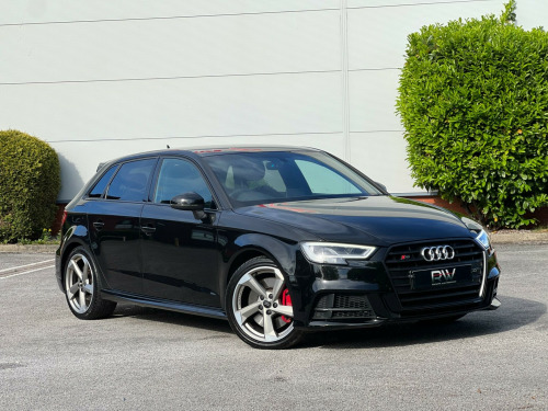 Audi S3  2.0 TFSI Black Edition Sportback S Tronic quattro Euro 6 (s/s) 5dr