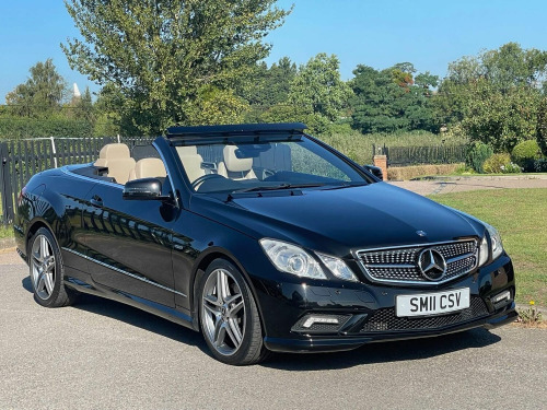 Mercedes-Benz E-Class E220 2.1 E220 CDI BlueEfficiency Sport Cabriolet Tiptronic Euro 5 2dr