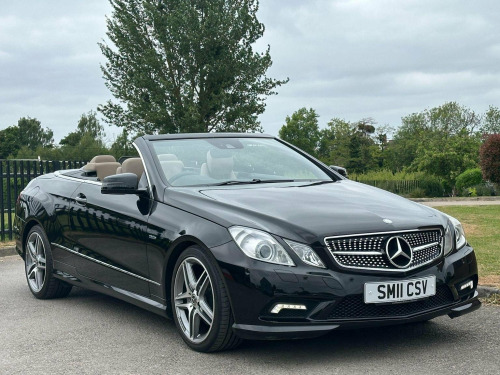 Mercedes-Benz E-Class E220 2.1 E220 CDI BlueEfficiency Sport Cabriolet Tiptronic Euro 5 2dr