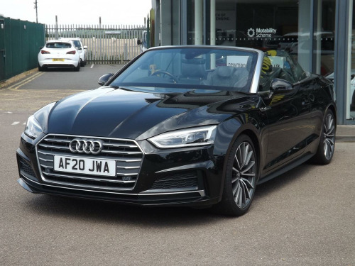 Audi A5  2.0 TDI 40 S line Convertible 2dr Diesel S Tronic Euro 6 (s/s) (190 ps)